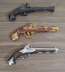 Pistola Piratas do Caribe Cosplay