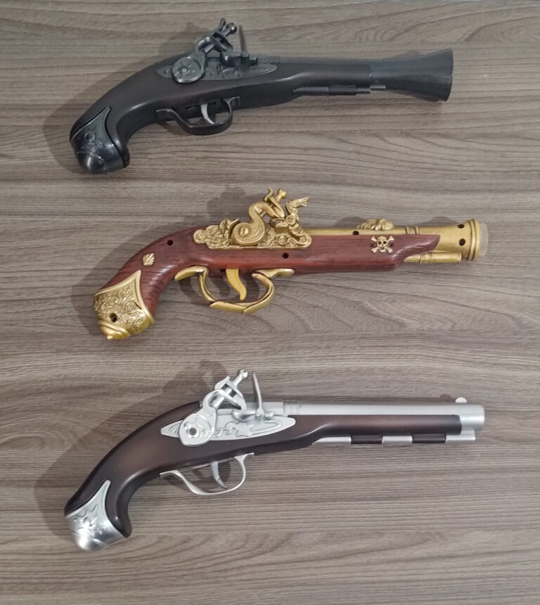 Pistola Piratas do Caribe Cosplay