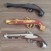 Pistola Piratas do Caribe Cosplay